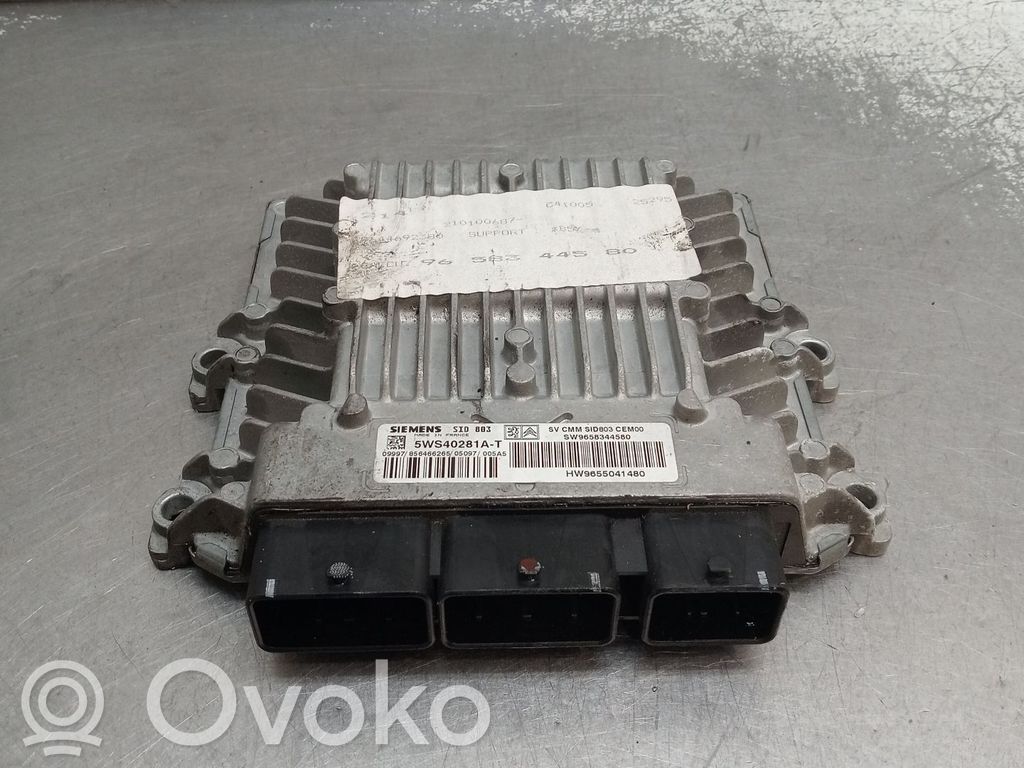 Citroen C4 I Engine control unit/module 