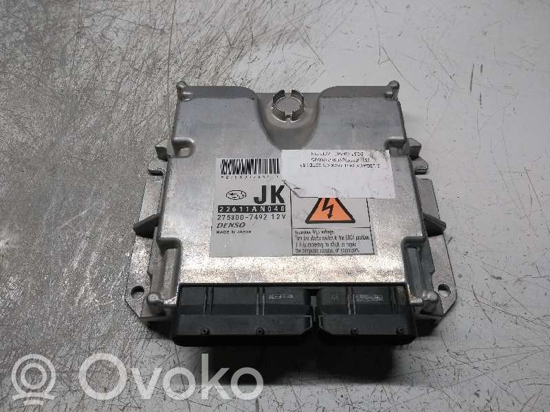 Engine control unit/module   22611AN040,2758007492,JK