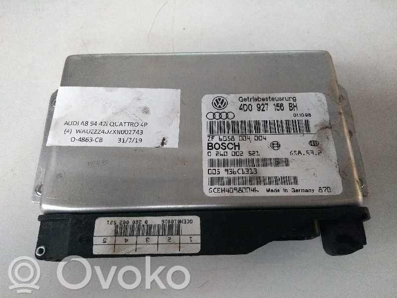Audi A8 S8 D2 4D Gearbox control unit/module 
