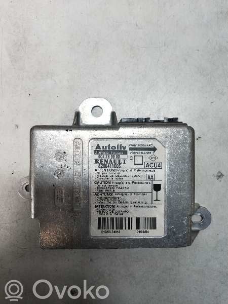 Renault Megane II Airbag control unit/module 