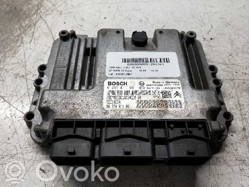 Unidad de control/módulo del motor   0281011861,9657061180,EDC16C34