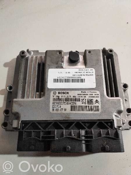 Engine control unit/module   0281019818,9666729680,9805947780EDC17C10