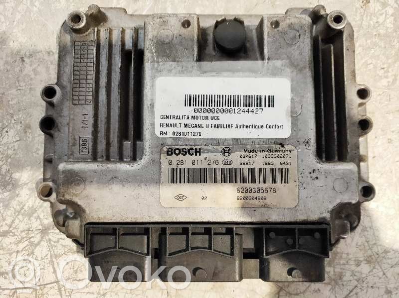 Renault Megane II Sterownik / Moduł ECU 