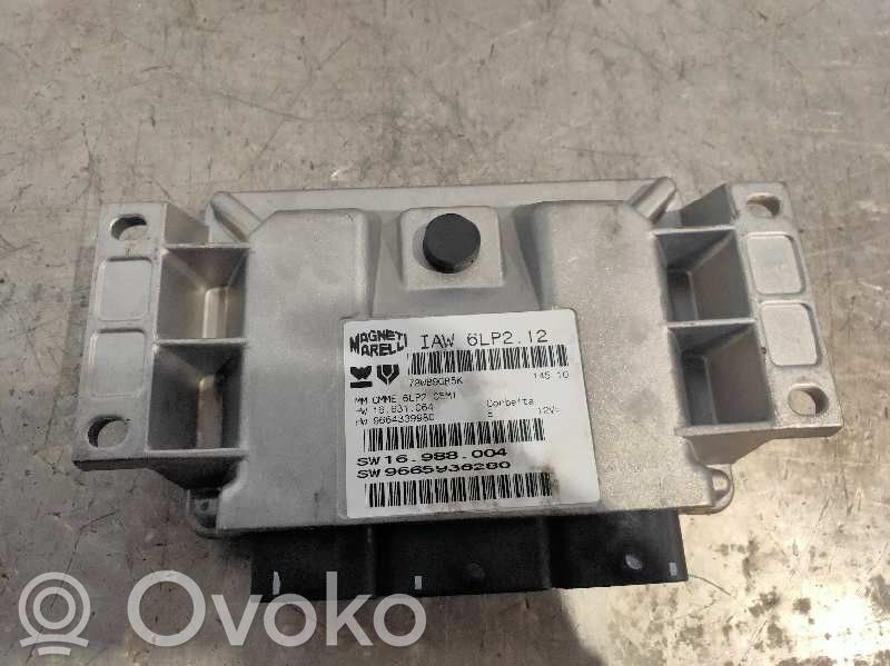 Engine control unit/module   9665936280,IAW6LP212