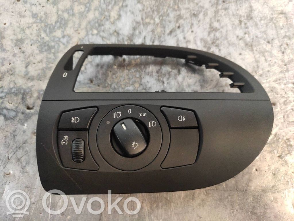 BMW 6 E63 E64 Panelės apšvietimo reguliavimo jungtukas 