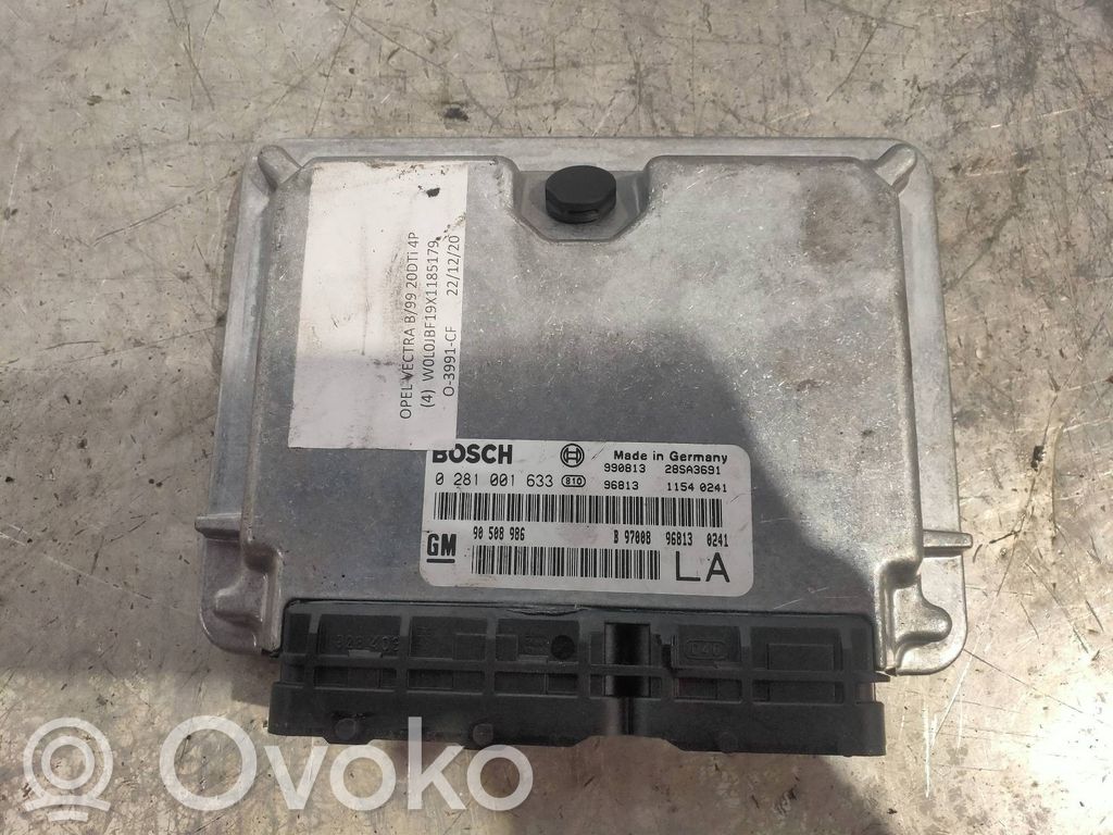 Engine control unit/module   0281001633,9050898628SA3691,BOSCH