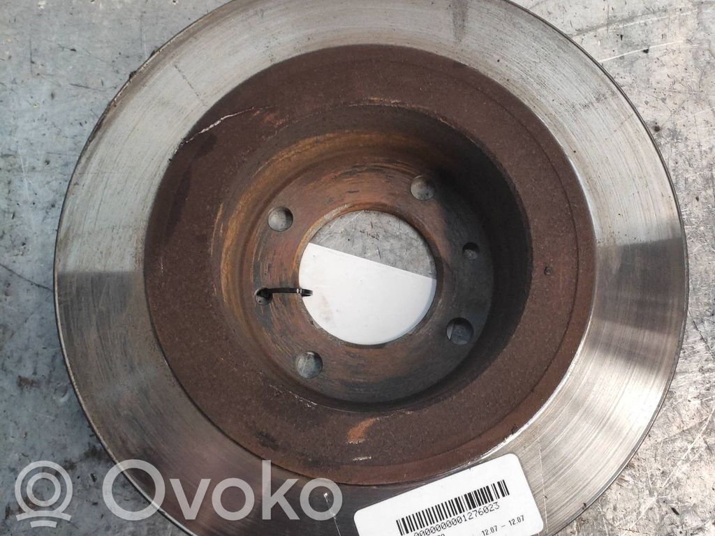 Rear brake disc