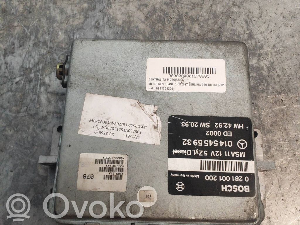 Mercedes-Benz C W202 Engine control unit/module 