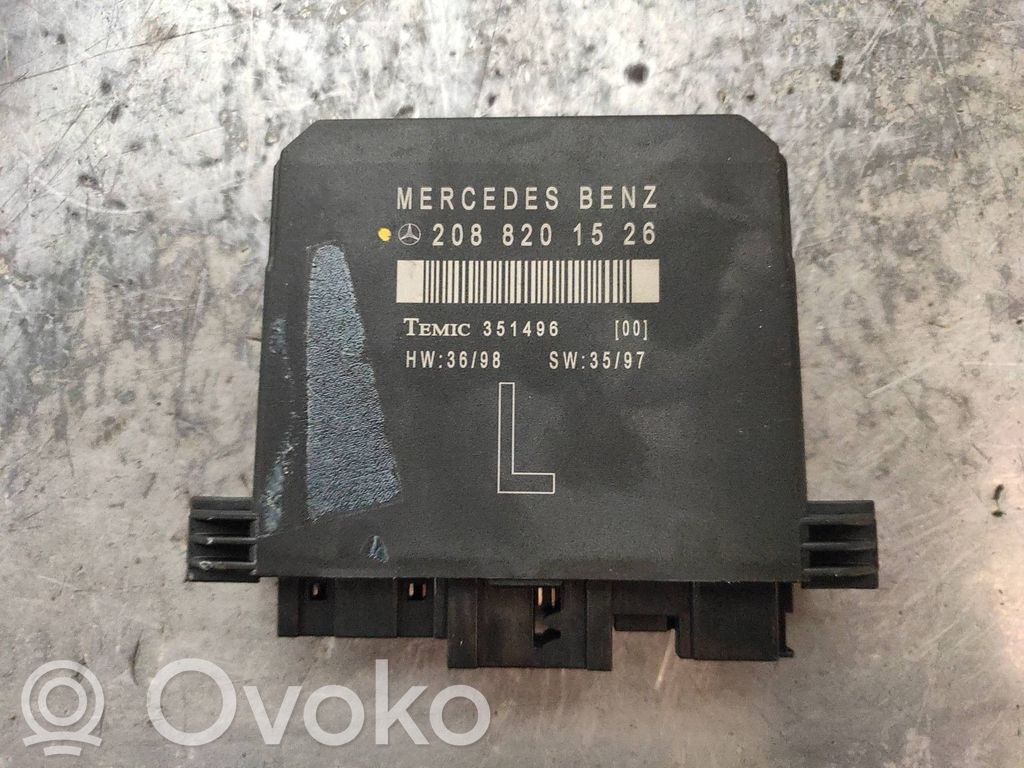 Mercedes-Benz CLK A208 C208 Muut ohjainlaitteet/moduulit 