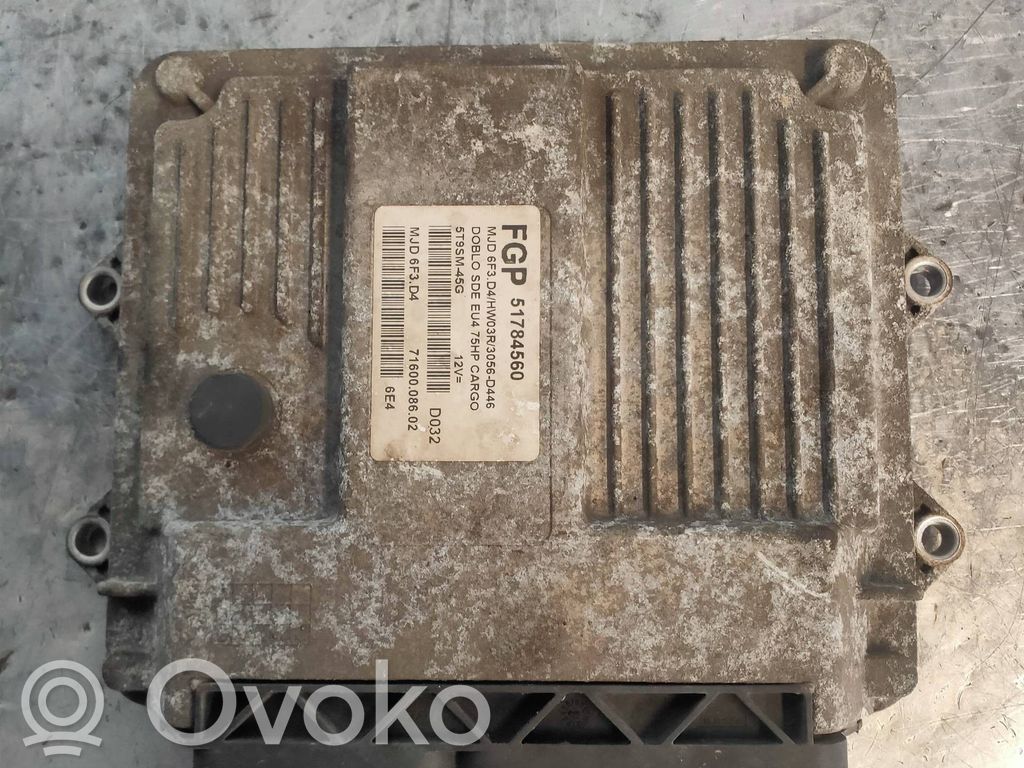 Fiat Doblo Engine control unit/module 