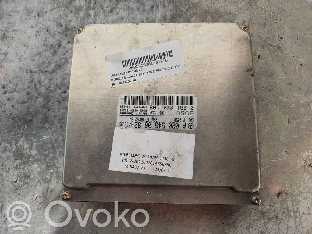 Engine control unit/module   0261204108,A0205450632,K02