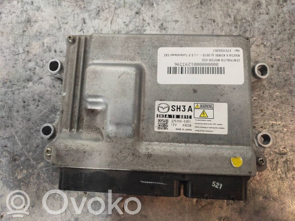 Mazda 6 Engine control unit/module 