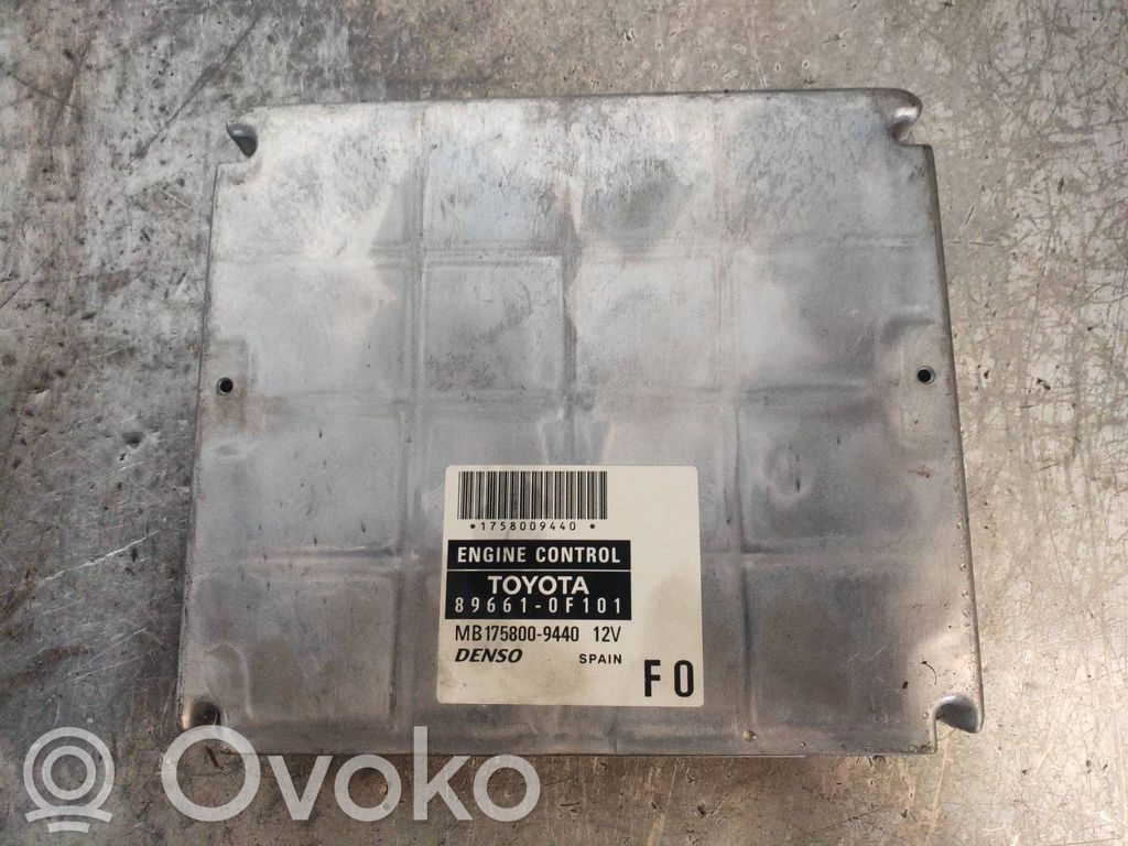Engine control unit/module   896610F101,MB1758009440,F0