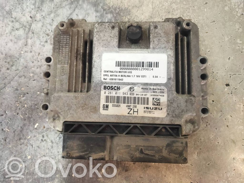 Opel Astra G Engine control unit/module 