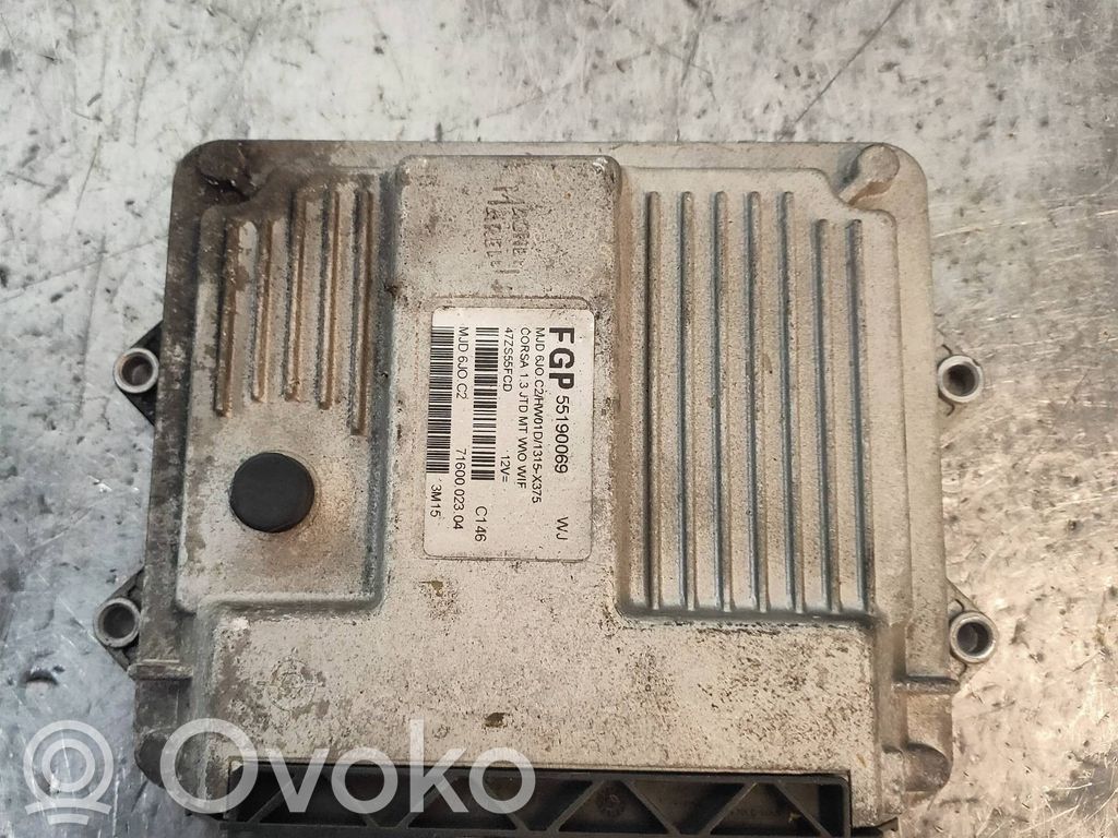 Opel Corsa C Engine control unit/module 