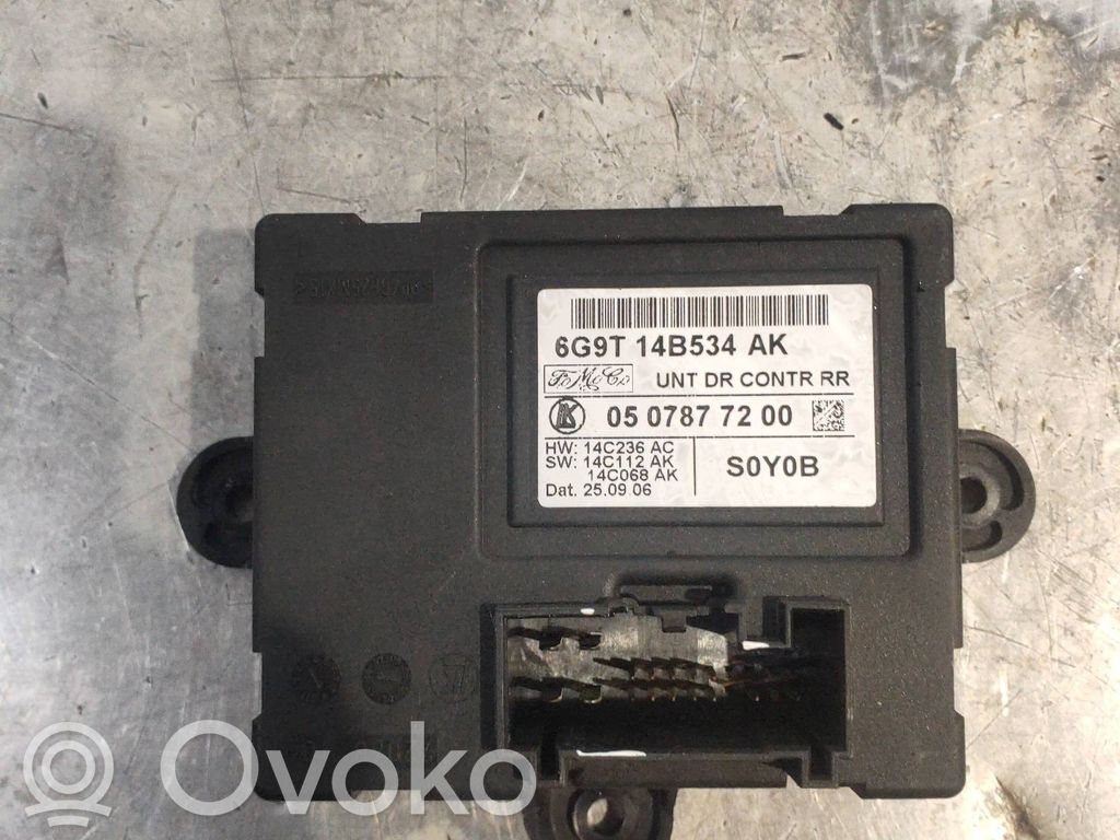 Altre centraline/moduli   0507877200,6G9T14B534AK