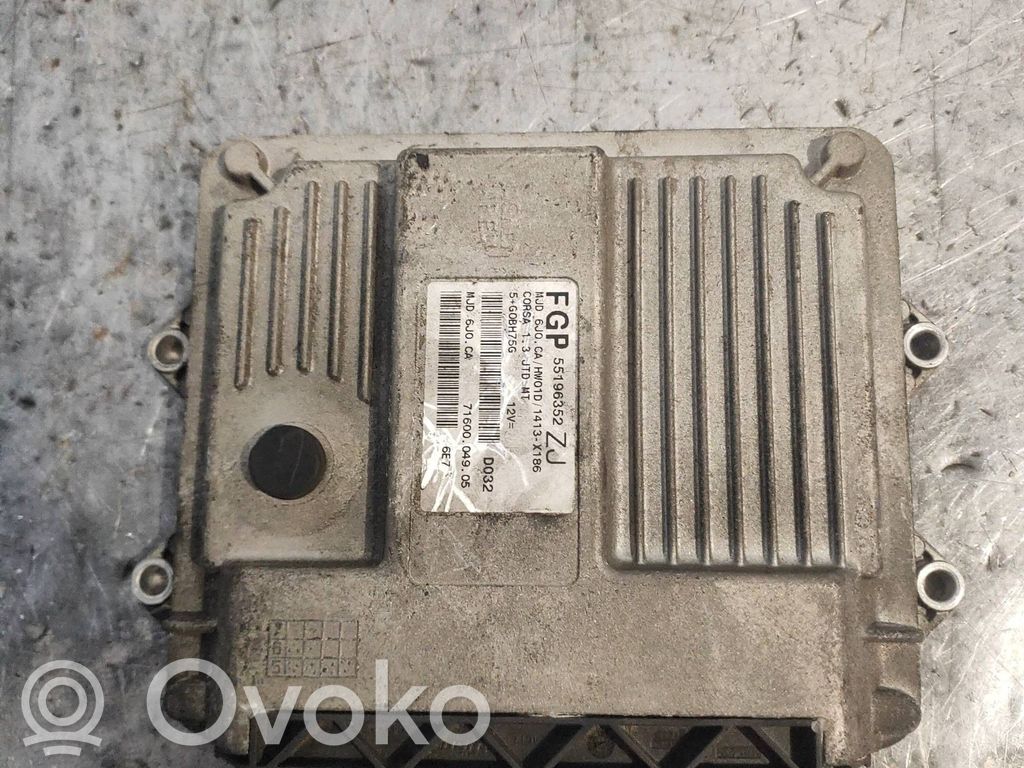 Opel Corsa C Engine control unit/module 