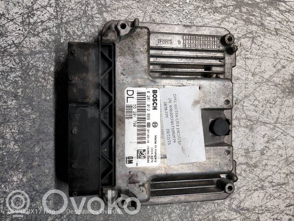 Opel Vectra C Unitate/modul de control motor 
