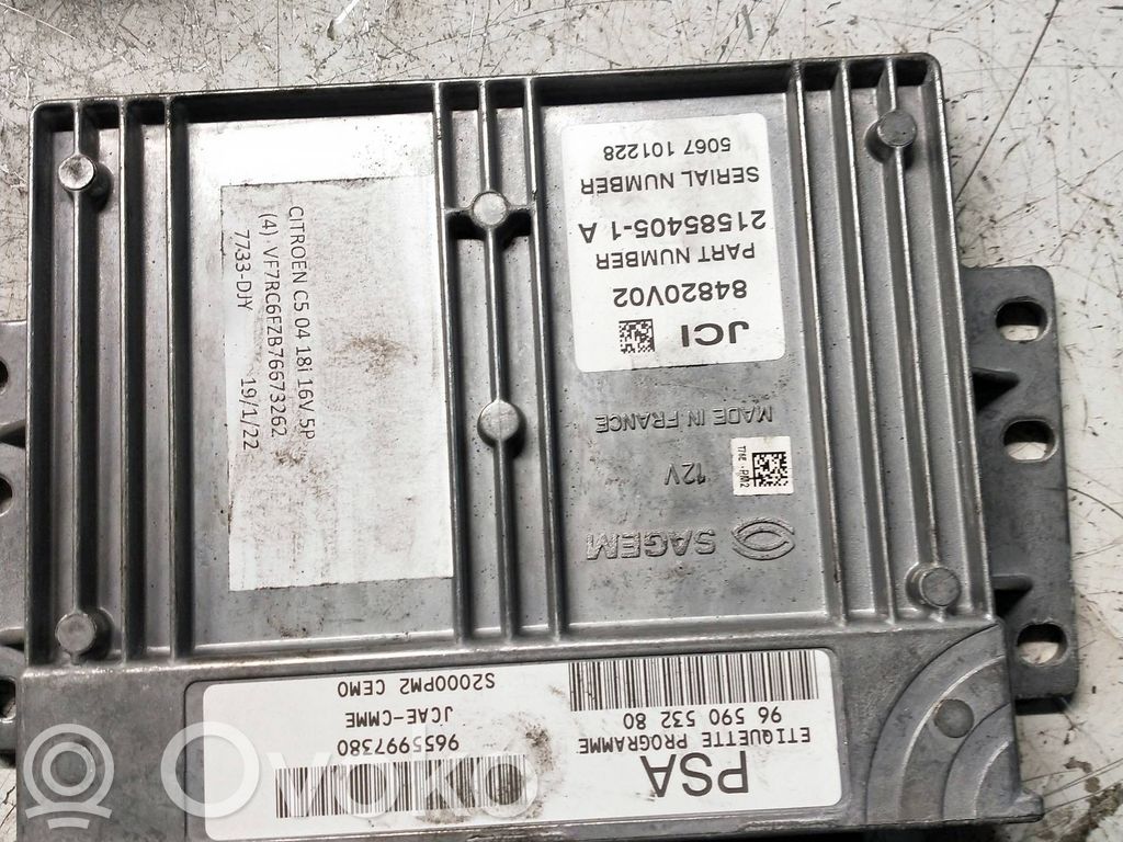 Citroen C5 Engine control unit/module 