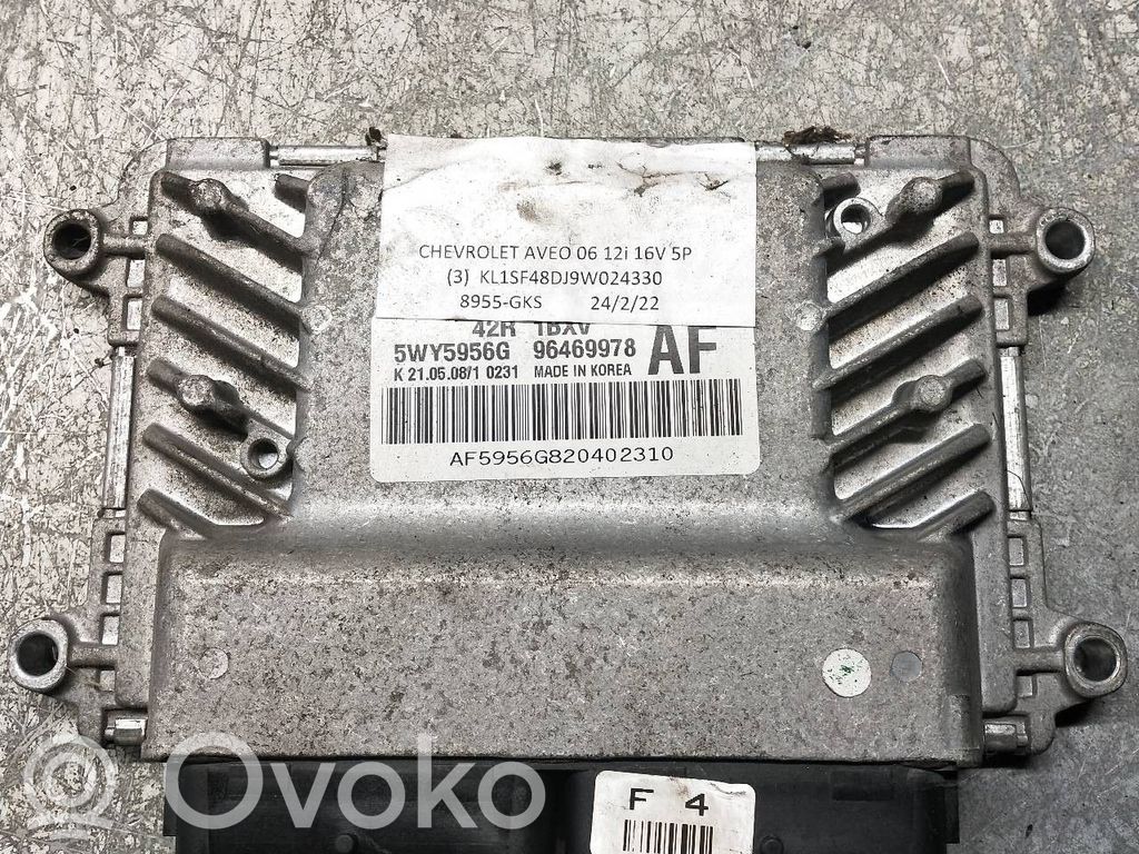 Chevrolet Aveo Unitate/modul de control motor 