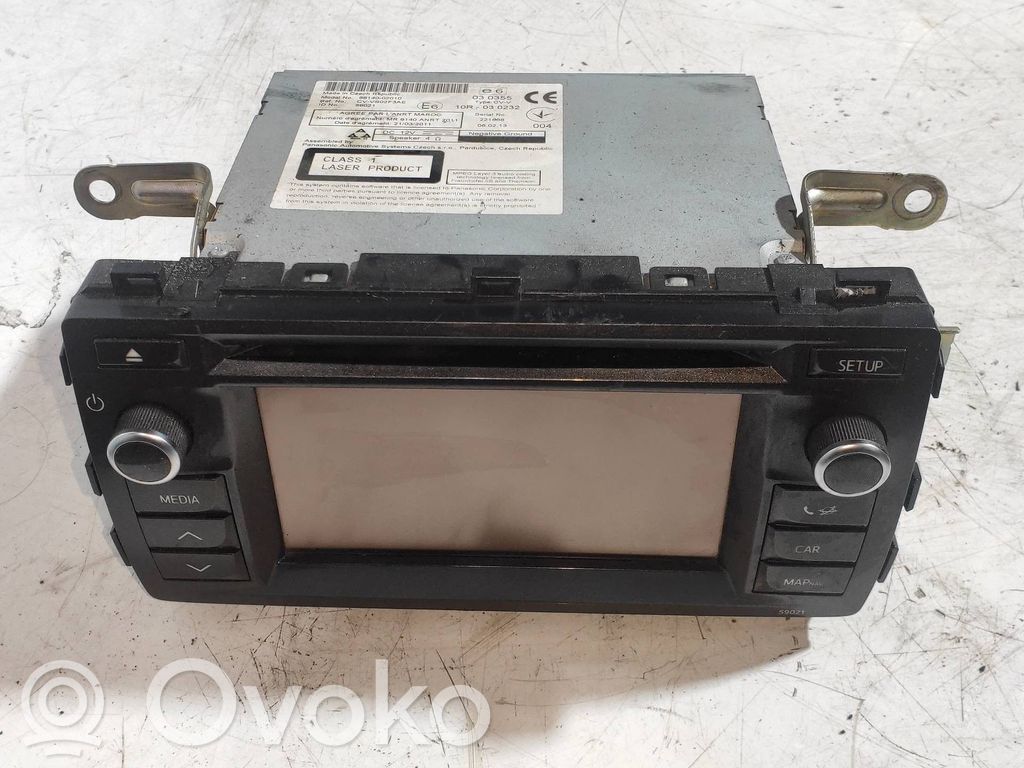 Toyota Auris 150 Panel / Radioodtwarzacz CD/DVD/GPS 