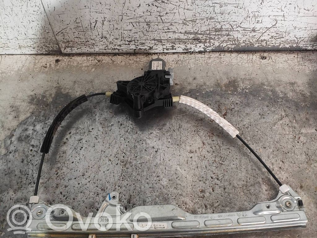 Regulador de ventanilla eléctrico de puerta delantera   9674412380,9677416880