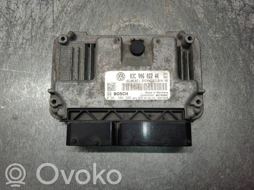 Engine control unit/module   0261S04398,03C906022AK