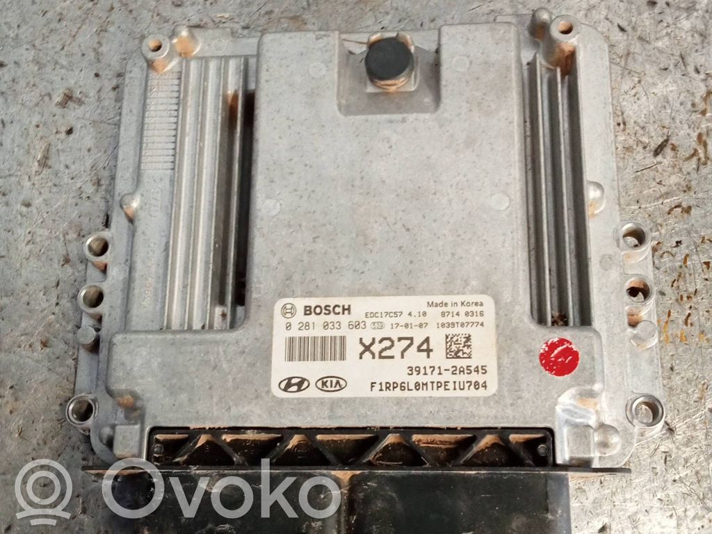 KIA Carens III Engine control unit/module 
