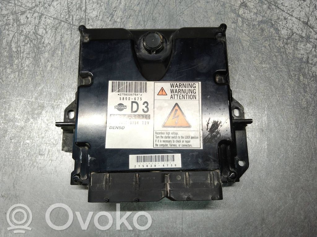 Engine control unit/module   23710EC07C,MB2758006754,5800675D3