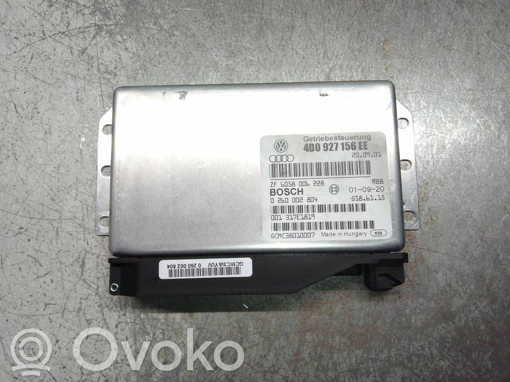 Audi A8 S8 D2 4D Gearbox control unit/module 