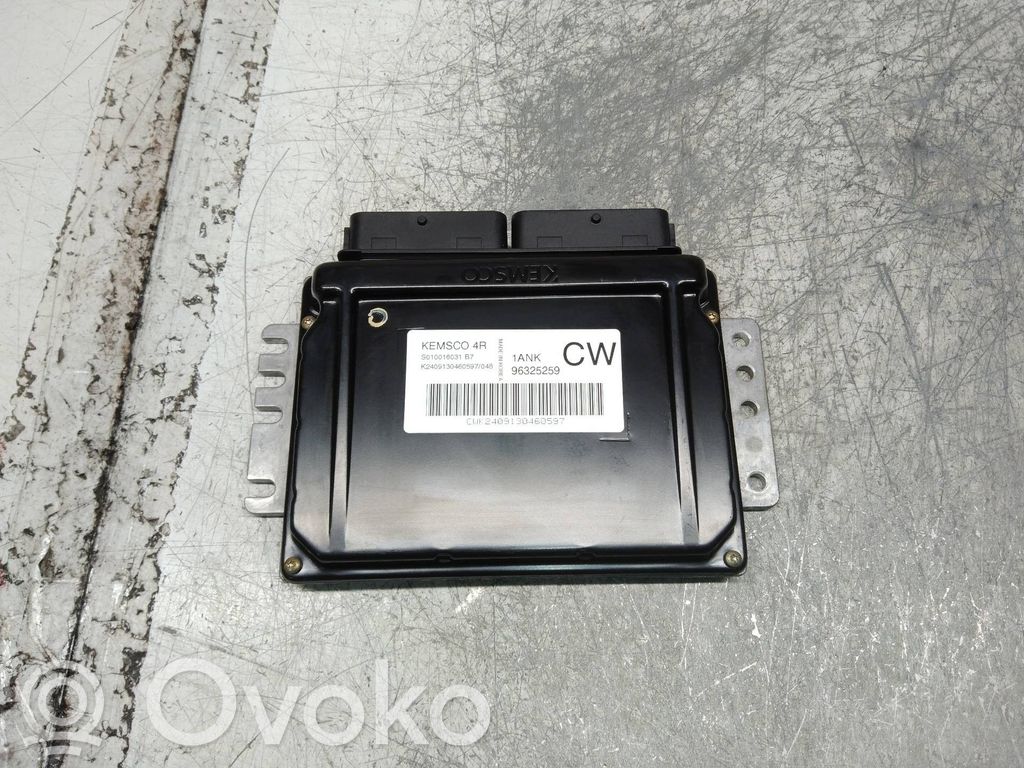 Engine control unit/module   96325259,S010016031B7,4R1ANKCW