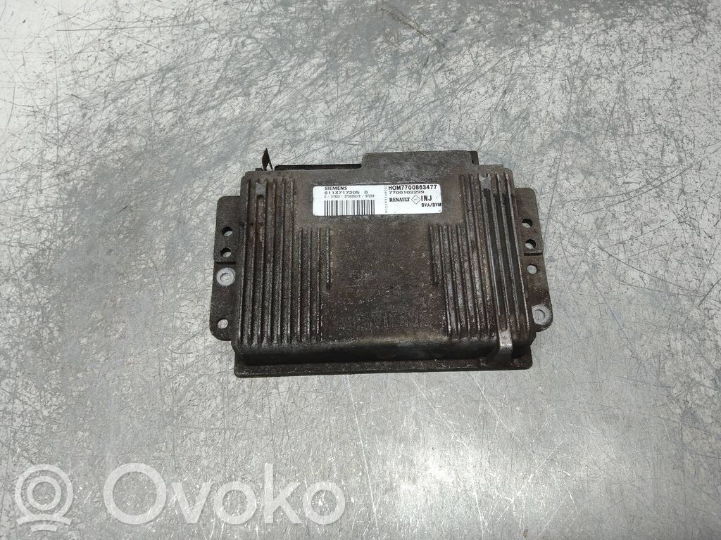 Engine control unit/module   S113717205D,HOM7700863477,7700102299