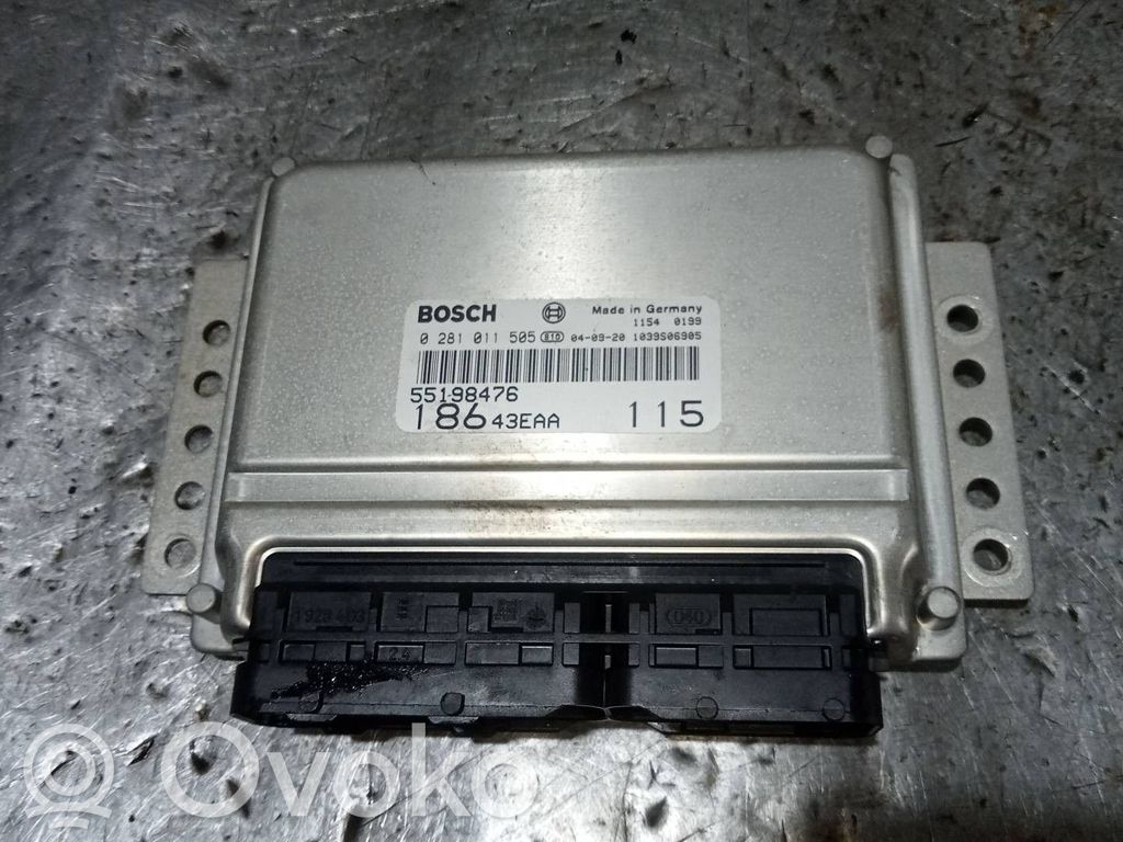 Fiat Multipla Engine control unit/module 