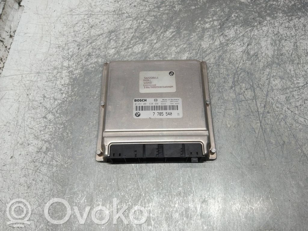 Engine control unit/module   0281001830,7785540