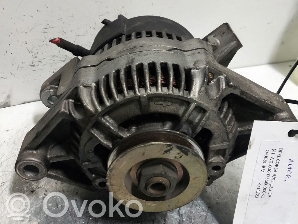 Opel Corsa A Ģenerators 