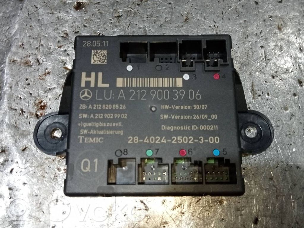 Autres unités de commande / modules   A2129003906,A2128208526,A2129029902
