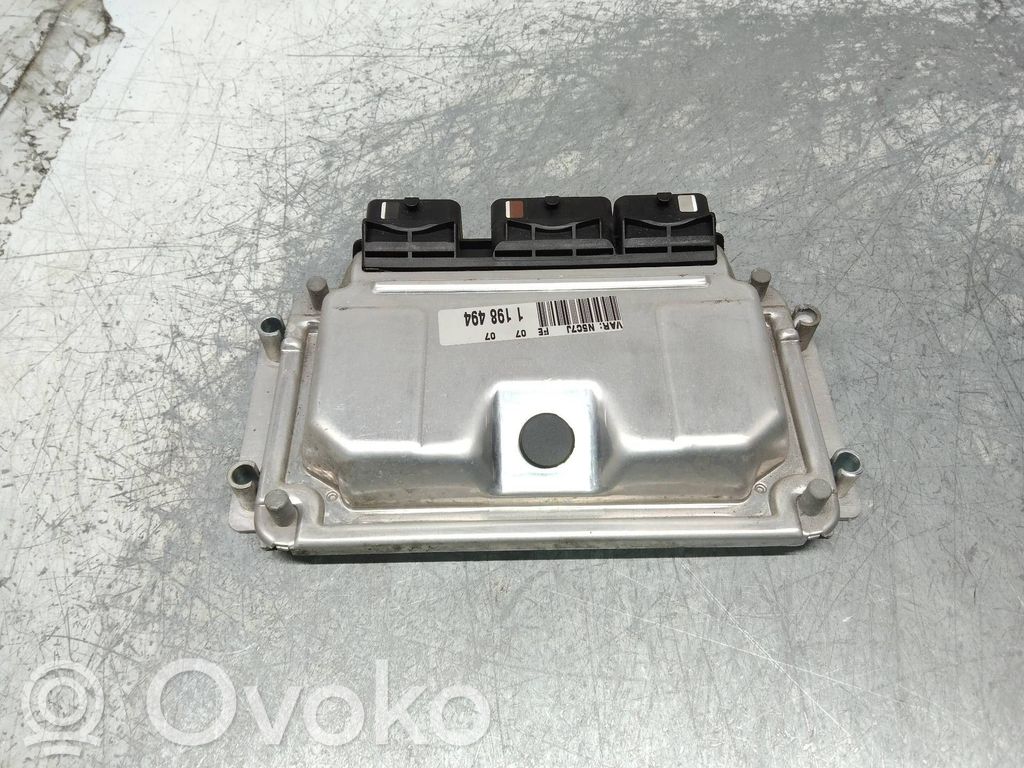 Engine control unit/module   0261206861,9637839480,M74432