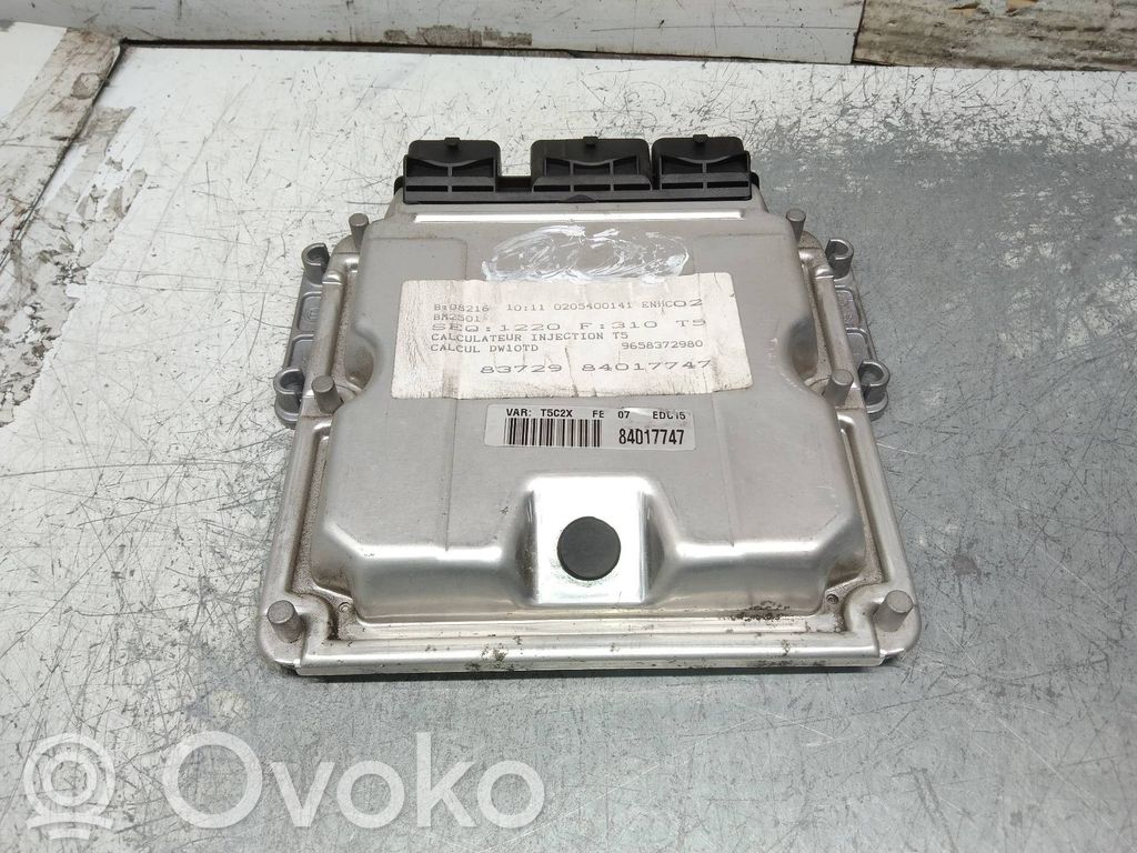 Engine control unit/module   0281012140,9658372980,EDC15C263