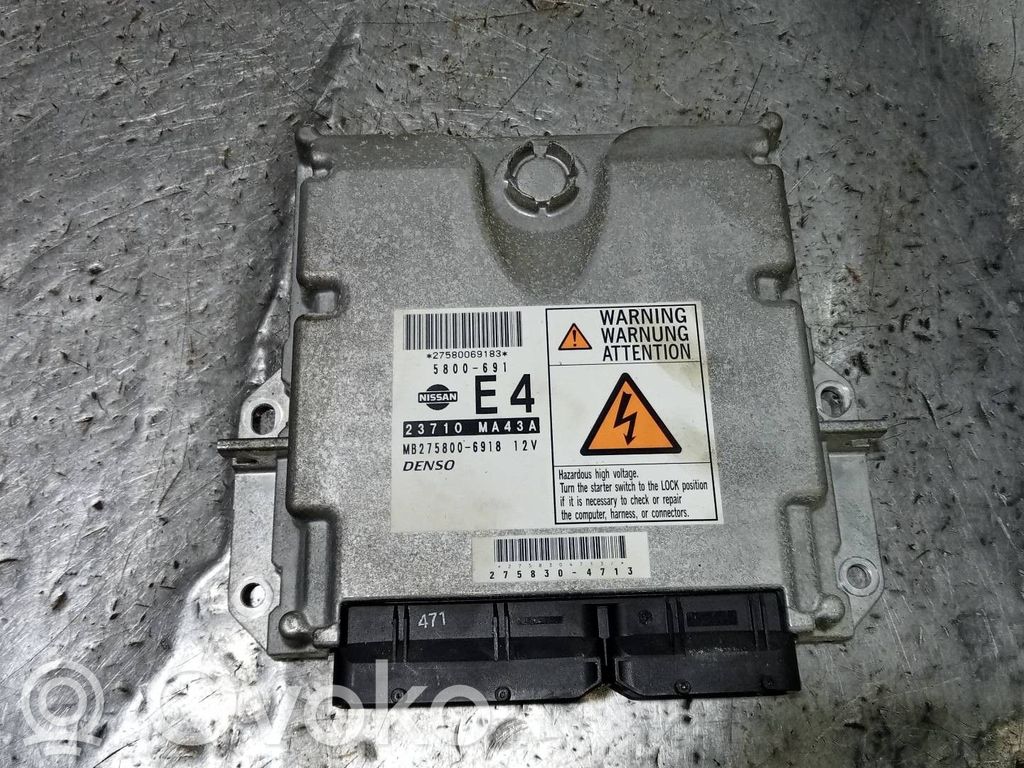 Engine control unit/module   23710MA43A,MB2758006918