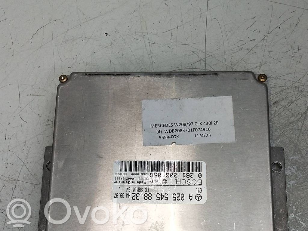 Mercedes-Benz CLK A208 C208 Engine control unit/module 