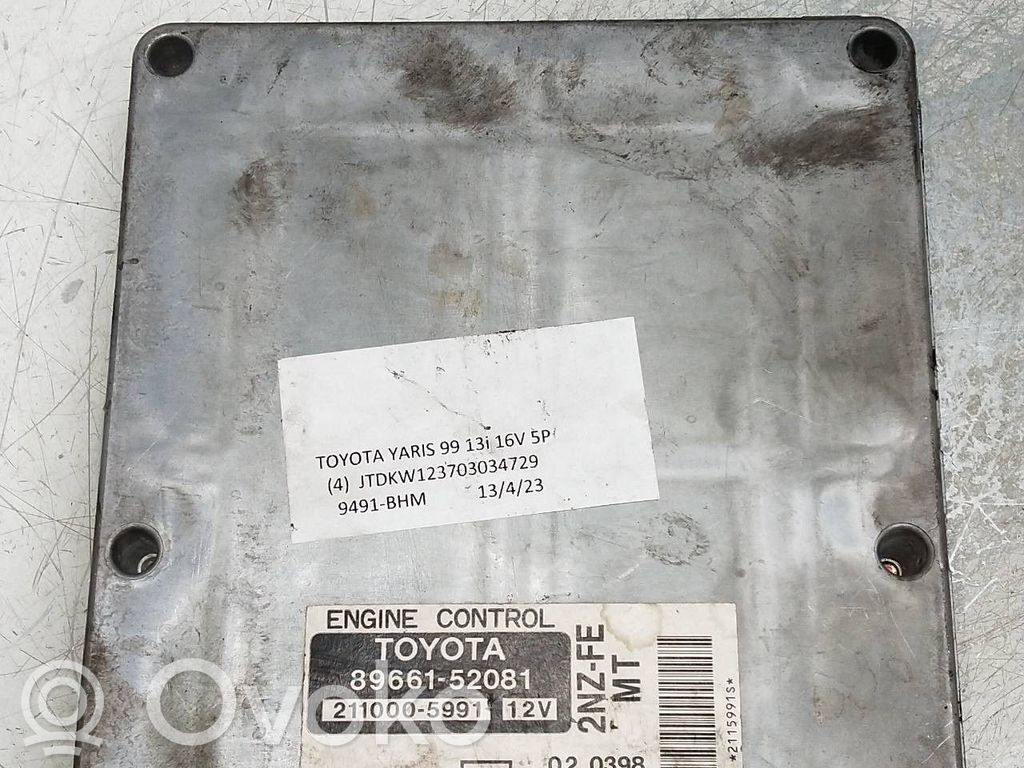 Engine control unit/module   8966152081,2110005991