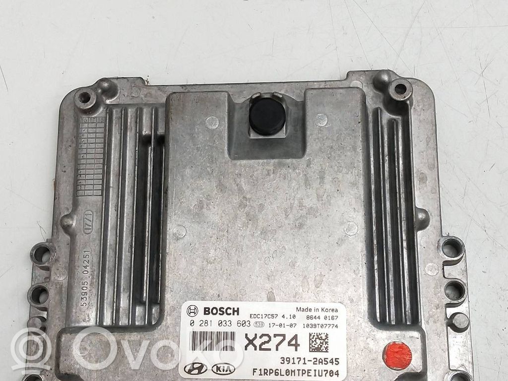 KIA Carens III Engine control unit/module 