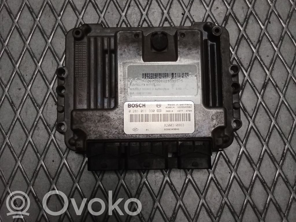 Renault Scenic I Unitate/modul de control motor 