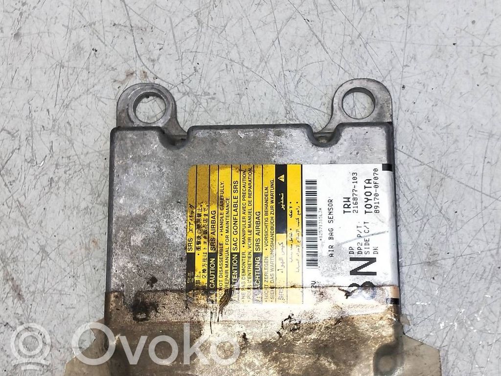Unidad de control/módulo del Airbag   891700F070,216877103
