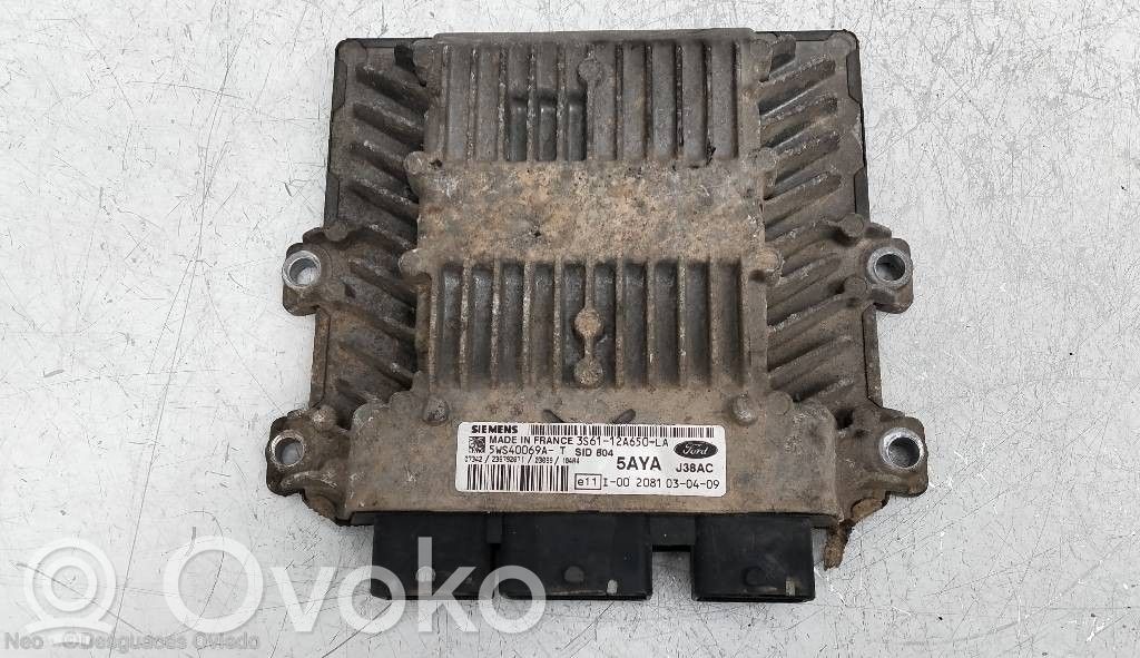 Engine control unit/module   5WS40069AT,3S6112A650LA