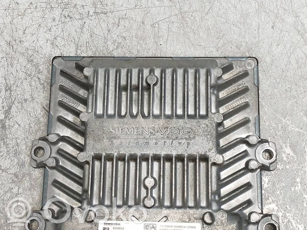 Engine control unit/module   5WS40615AT,SW9664287480,HW9661642180