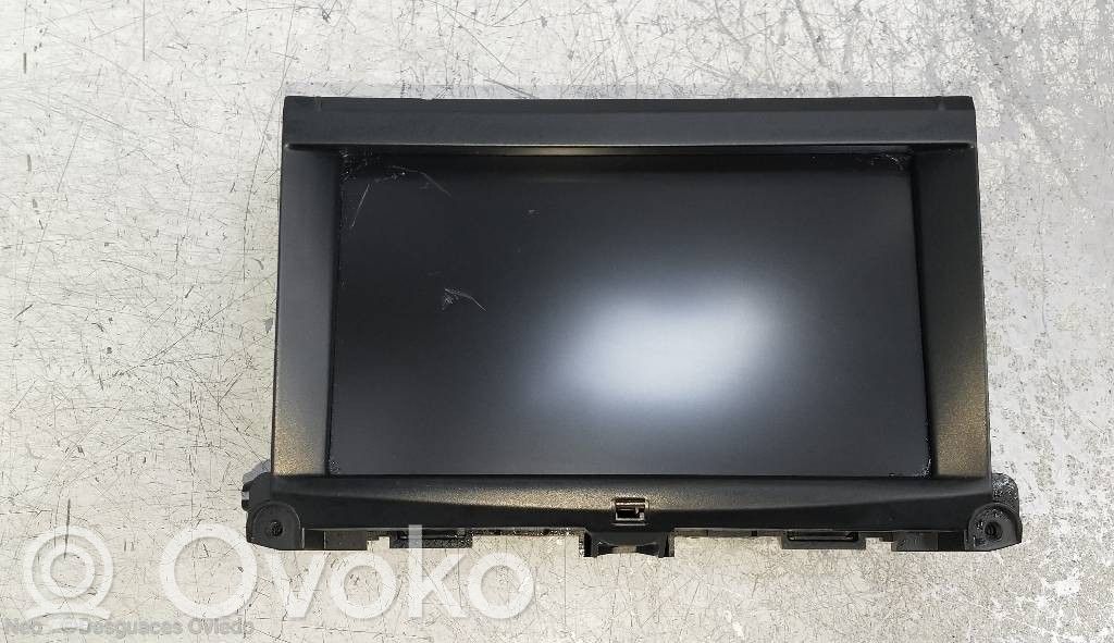 Citroen C6 Head up display screen 