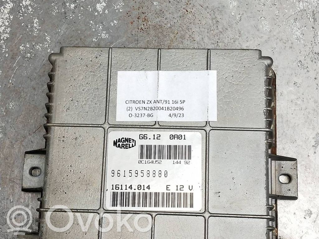 Citroen ZX Unidad de control/módulo del motor 