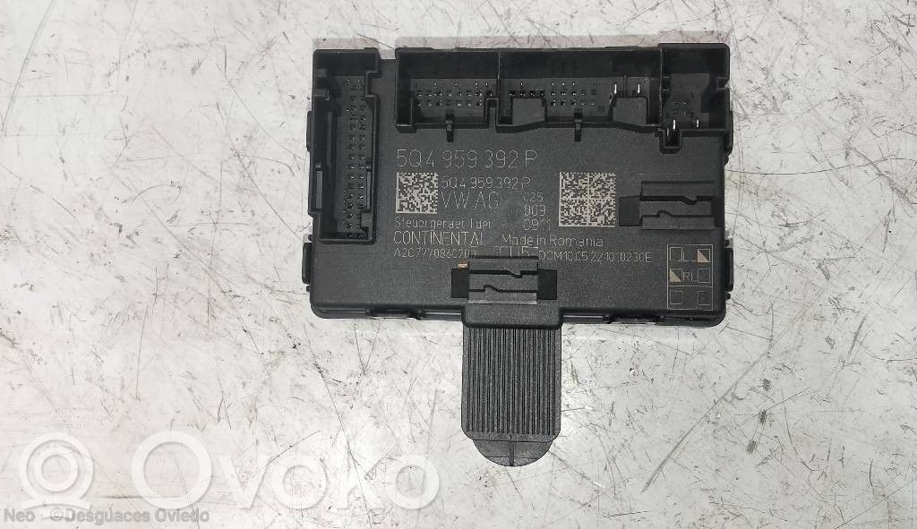 Other control units/modules   5Q4959392P,A2C7770860200