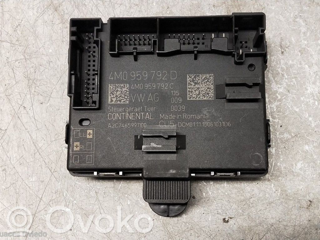 Audi Q7 4M Inne komputery / moduły / sterowniki 